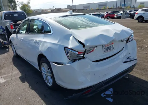 2017 Chevrolet Malibu Hybrid z USA, uszkodzony, nr VIN 1G1ZJ5SU9HF182221